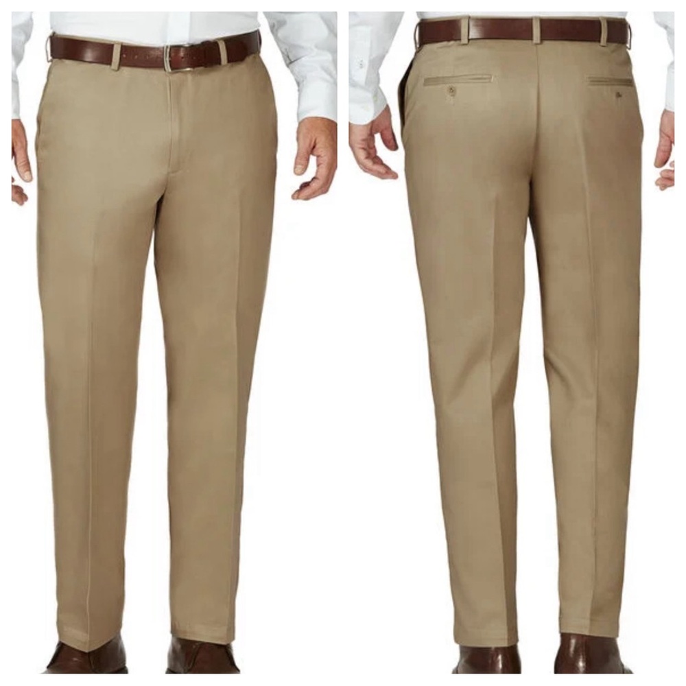 Haggar Work to Weekend Classic Khakis